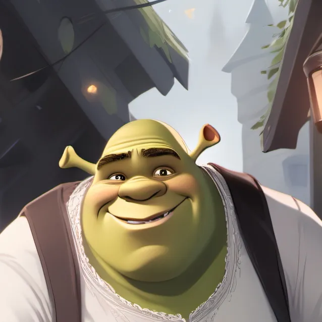 chat with ai character: shrek