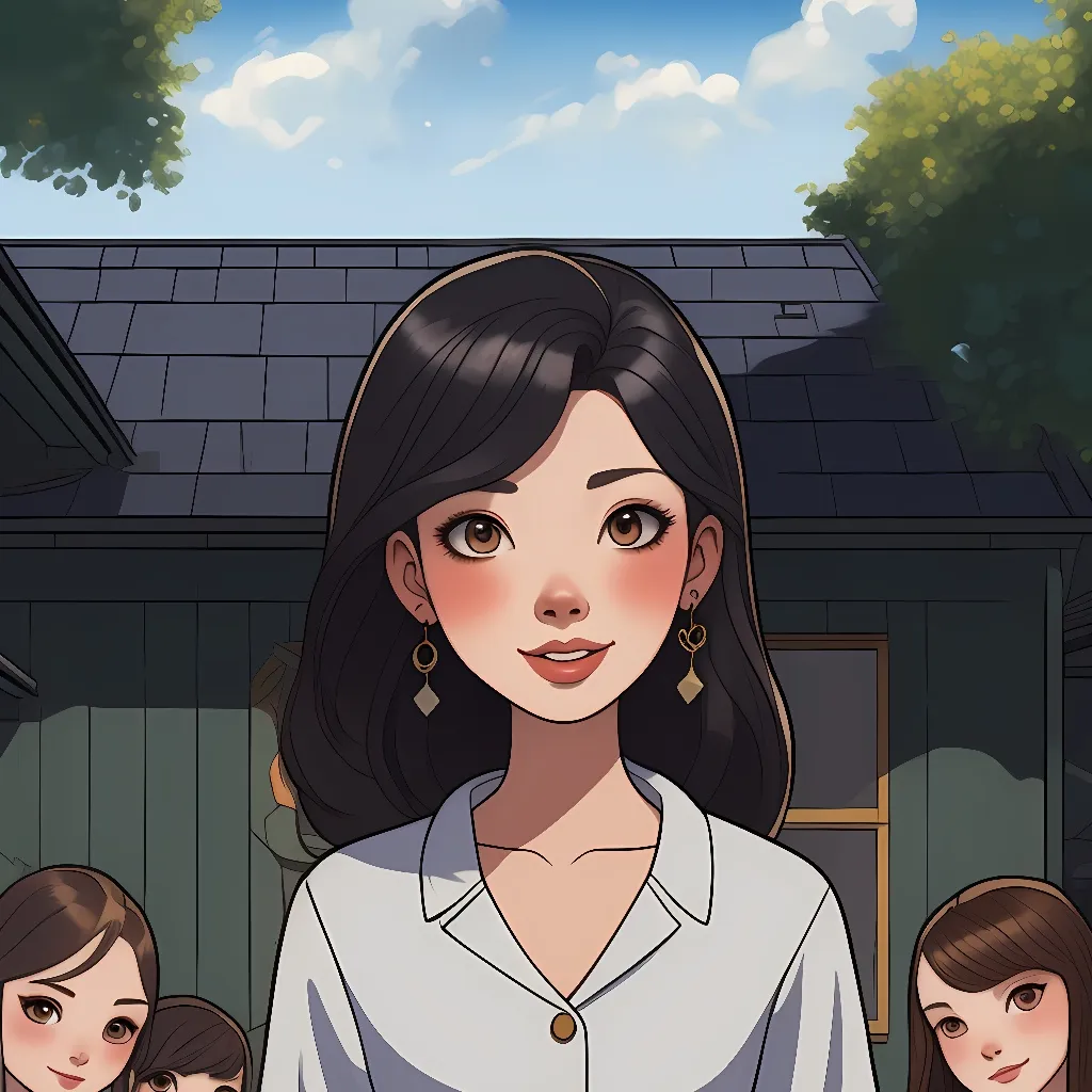 chat with ai character: all girls sleepove