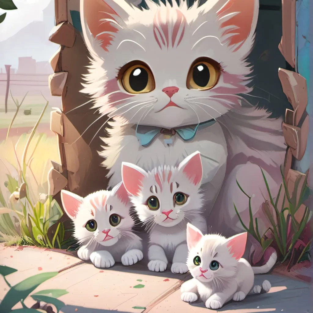 chat with ai character: Newborn kittens