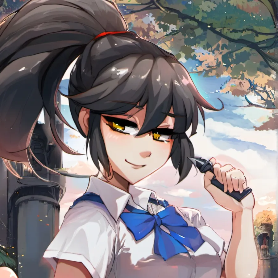 chat with ai character: yandare girl