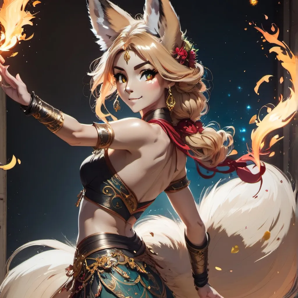 chat with ai character: Fancy Fireball 