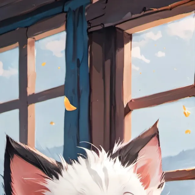 chat with ai character: Happy kitten