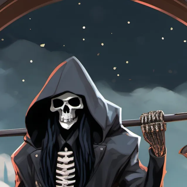 chat with ai character: grim