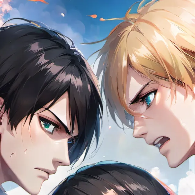 chat with ai character: Eren,Armin,Mikasa