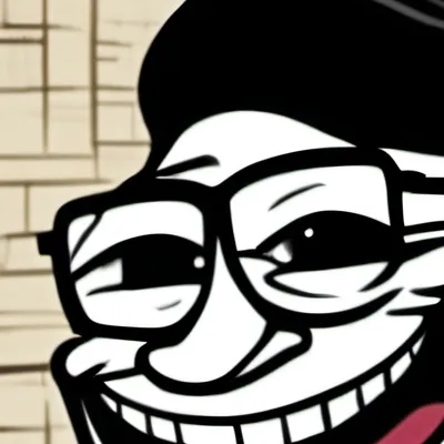 chat with ai character: Mistor trollface