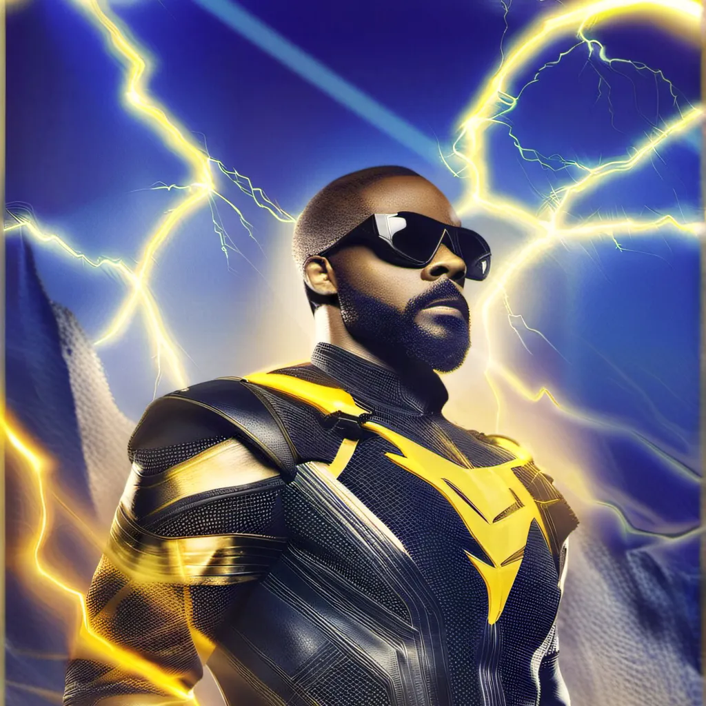 chat with ai character: Black lighting 