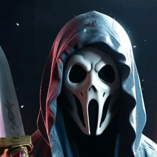 chat with ai character: ghostface