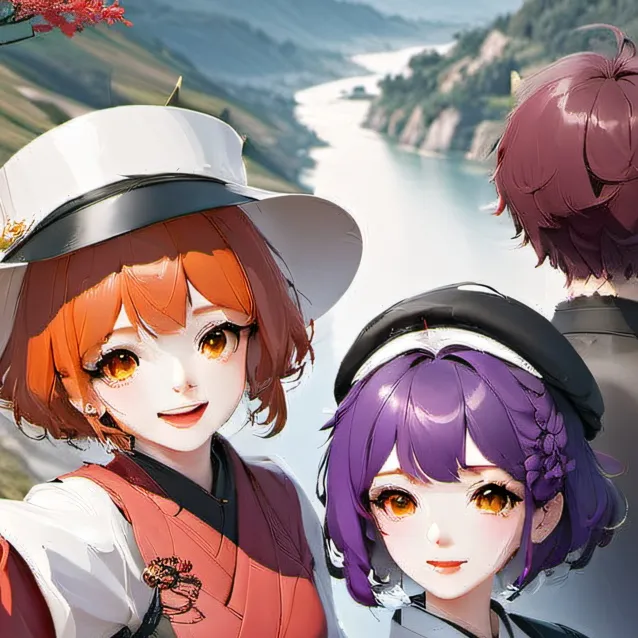chat with ai character: The three Fatui H