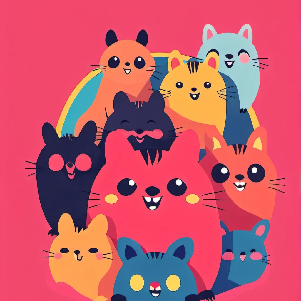 chat with ai character: Smiling critters 