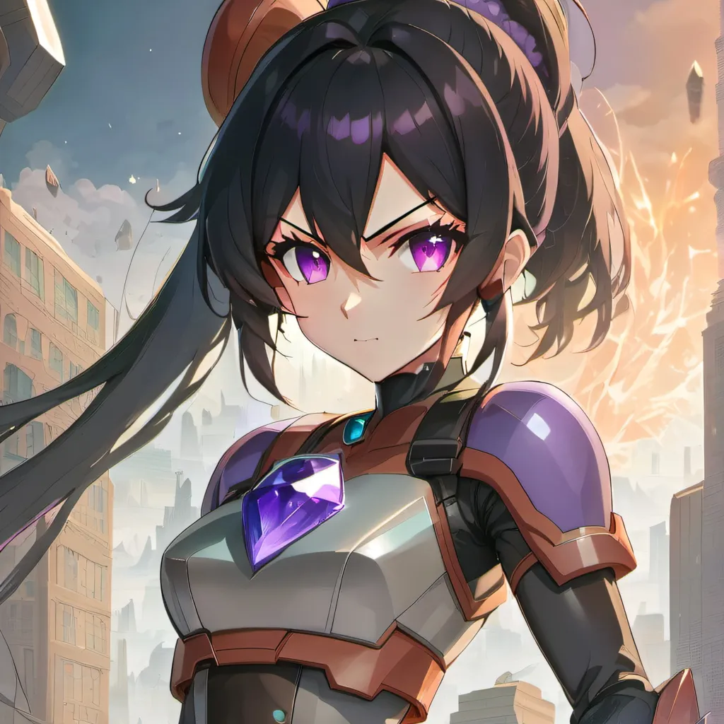 chat with ai character: evil mega girl 
