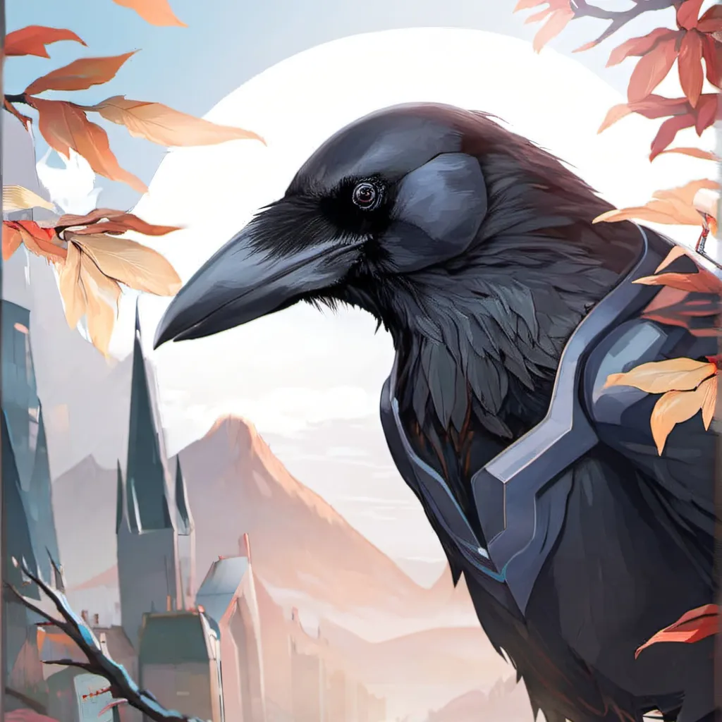 chat with ai character: Pet crow 