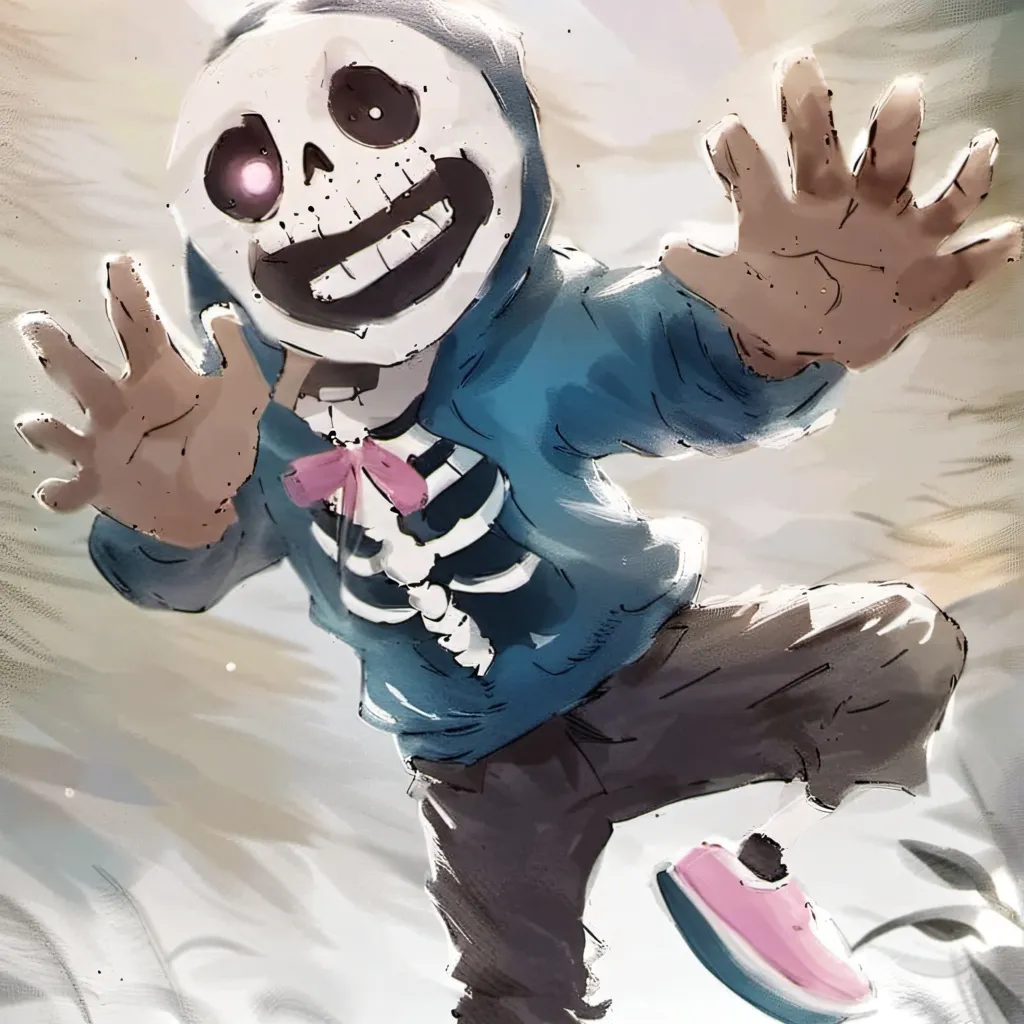 chat with ai character: sans the skeleton