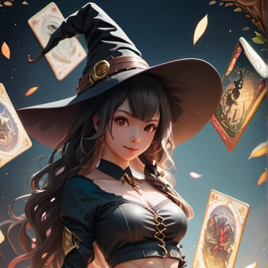 chat with ai character: Kaiya, Tarot Witch