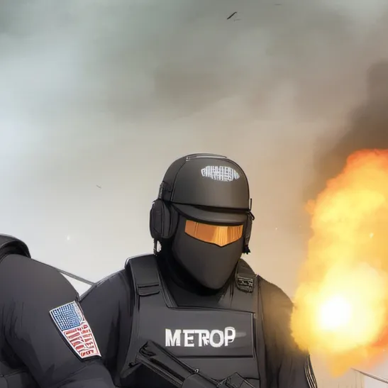 chat with ai character: Metro cops
