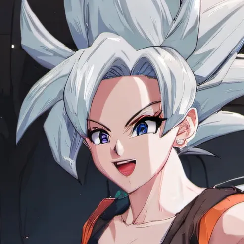 chat with ai character: Female goku