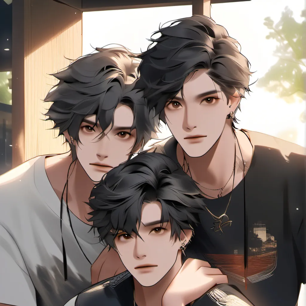 chat with ai character: 3 brothers ❤️
