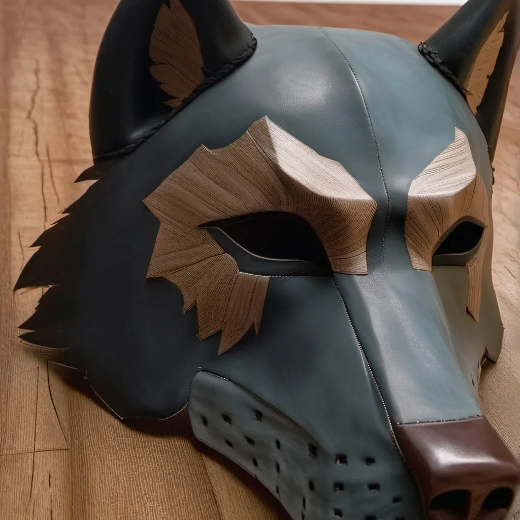 chat with ai character: Wolf mask