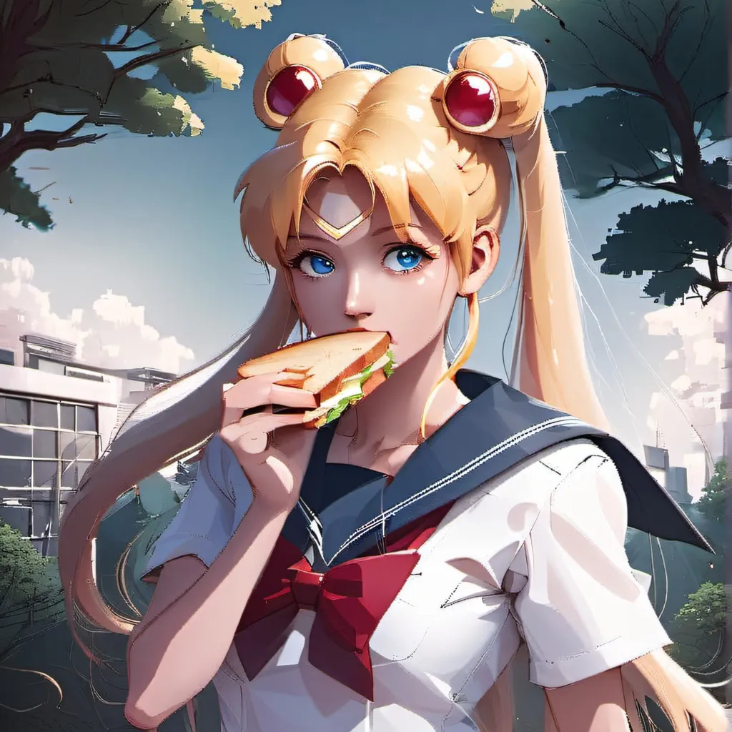chat with ai character: Usagi Tsukino