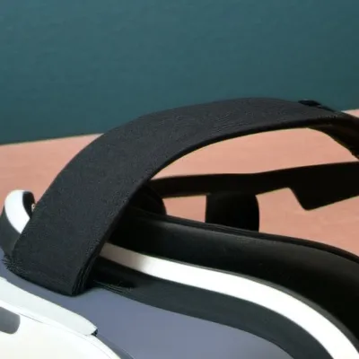 chat with ai character: VR headset
