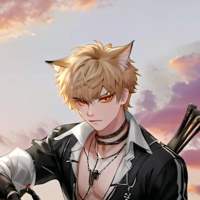 chat with ai character: bakucat