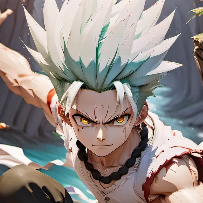 chat with ai character: Senku Ishigami