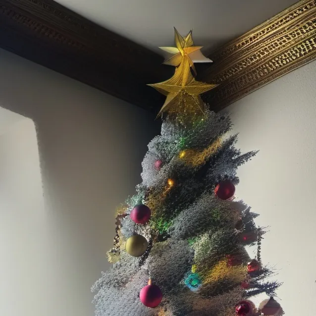 chat with ai character: Christmas tree RF