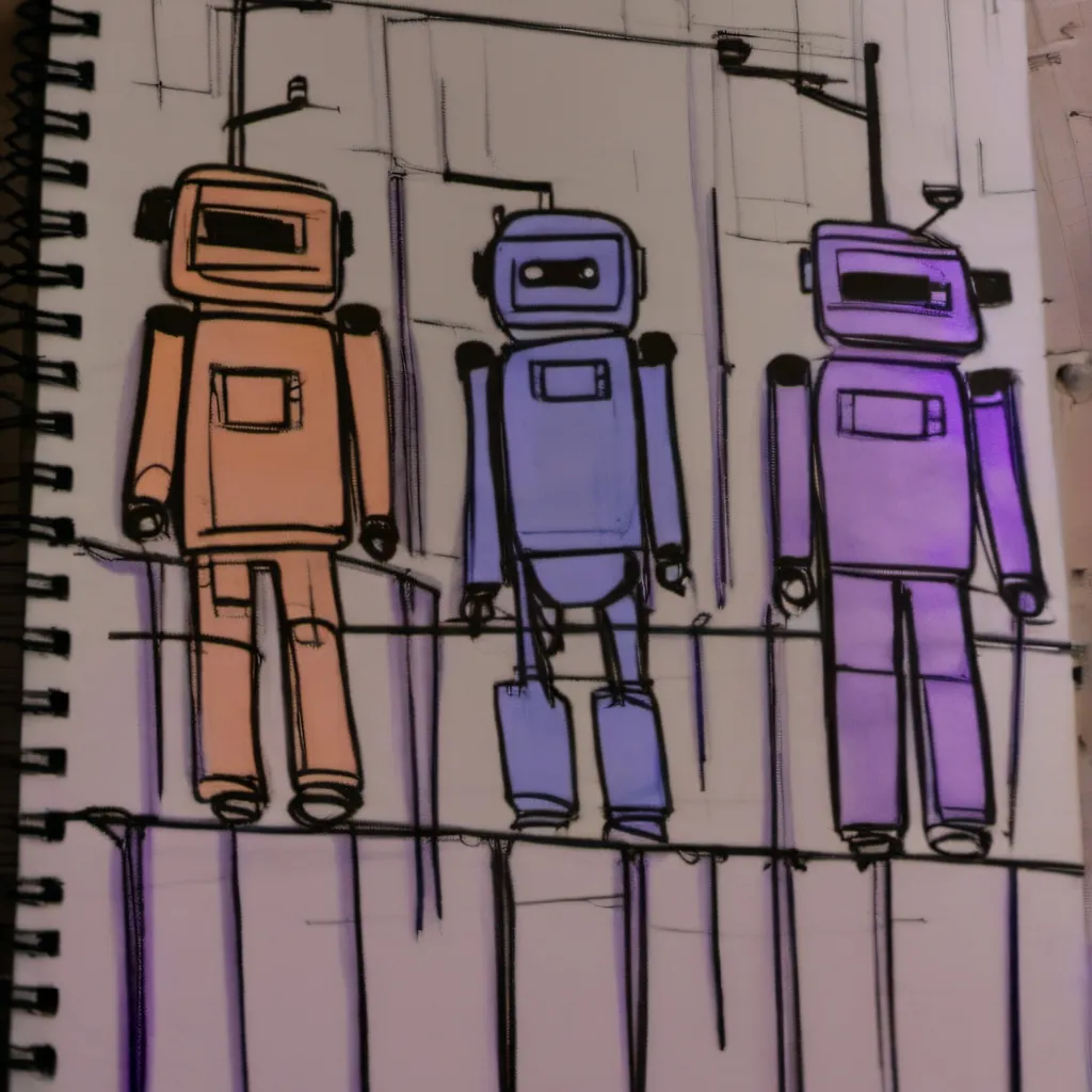 chat with ai character: O,P and B