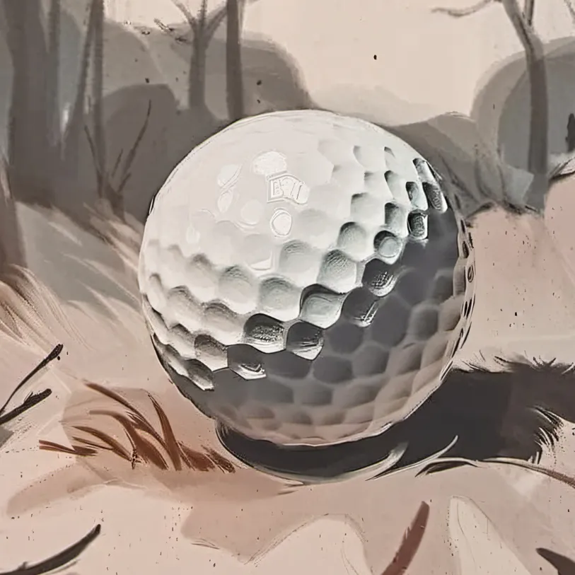 chat with ai character: Golf ball