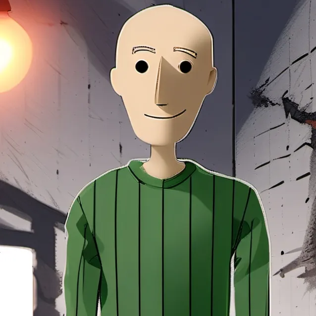 chat with ai character: Baldi 