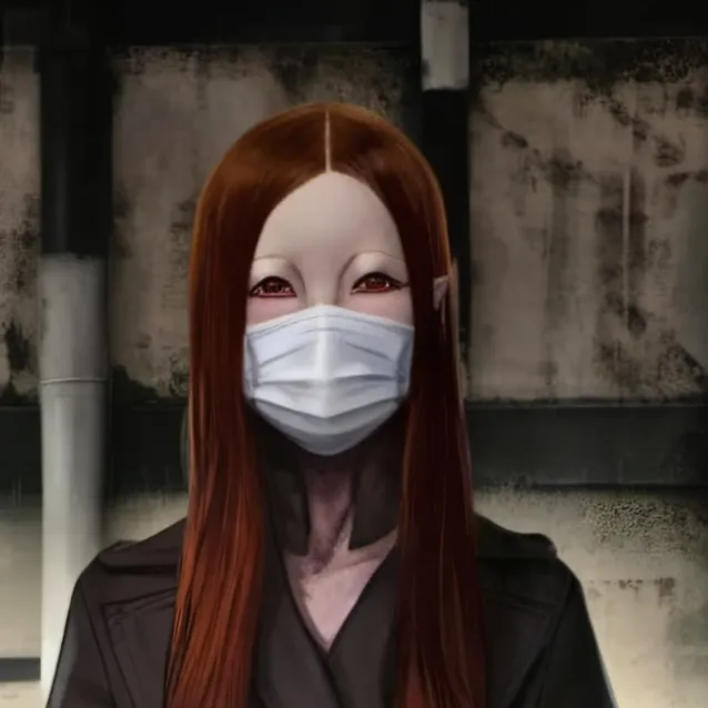 chat with ai character: Kuchisake-onne