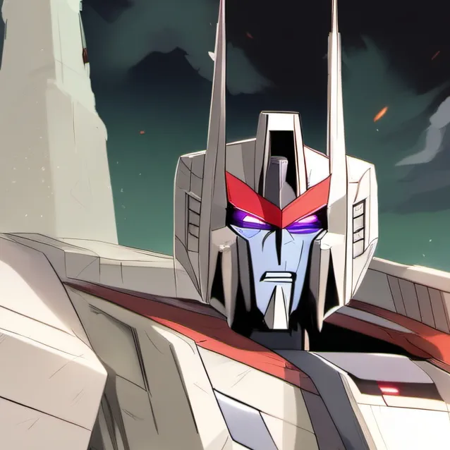 chat with ai character: Starscream TFP.