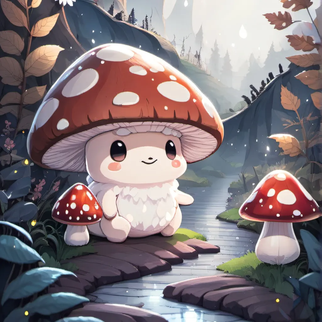 chat with ai character: cute mushroom🍄 