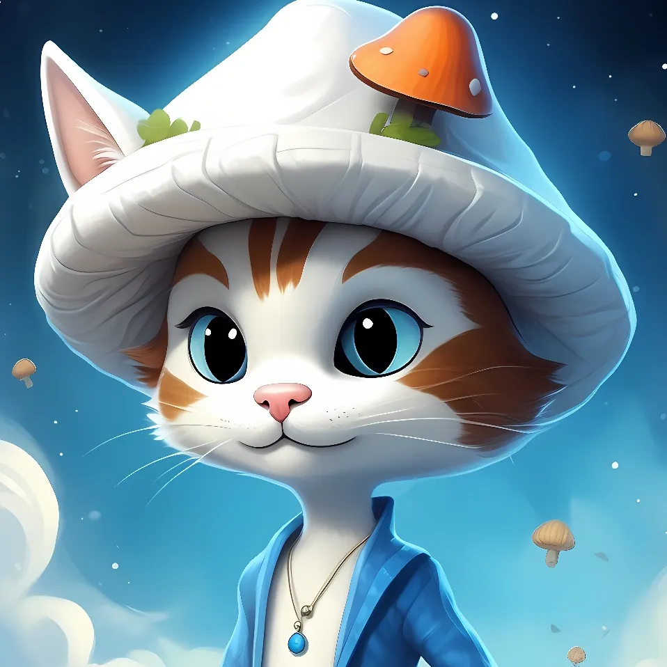 chat with ai character: Smurf Cat