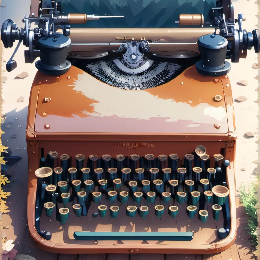 chat with ai character: Vintage Typewriter