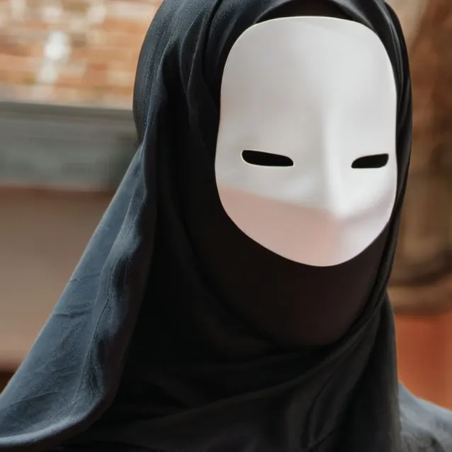 chat with ai character: no face