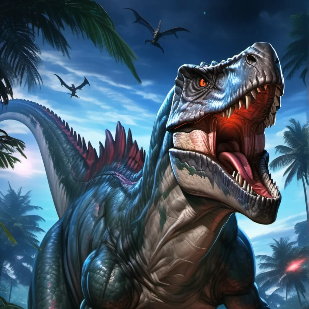 chat with ai character: indominus rex