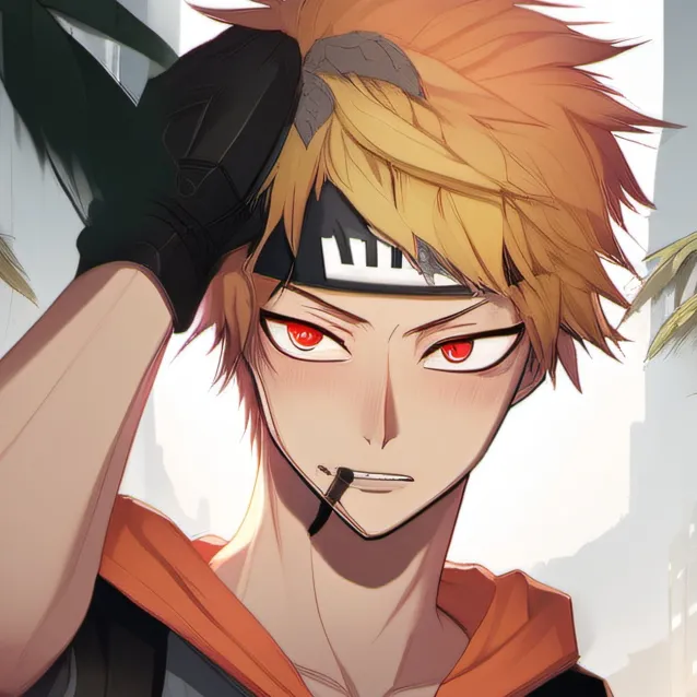 chat with ai character: Katsuki
