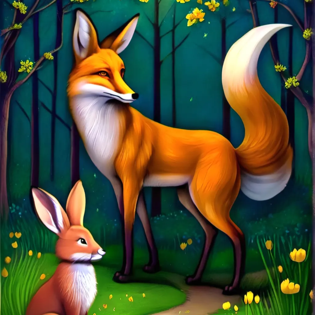 chat with ai character: Fluffy and Foxy