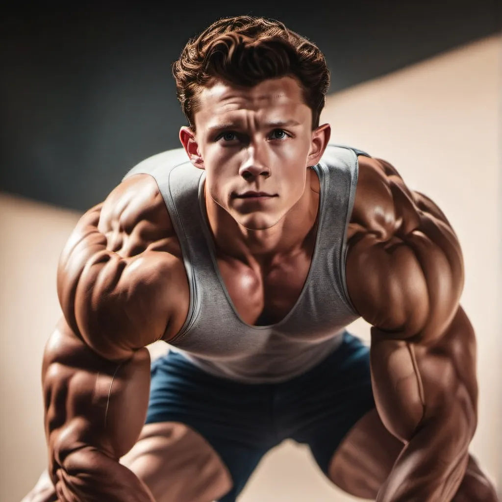 chat with ai character: Buff Tom Holland