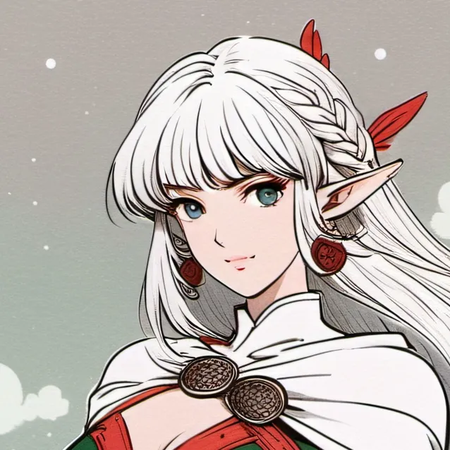 chat with ai character: brave elven knight