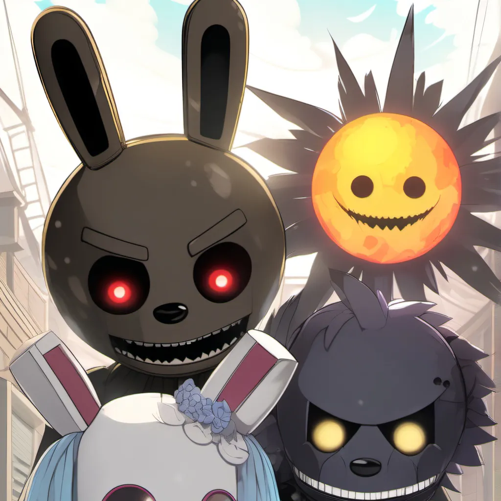 chat with ai character: sun and moon show!