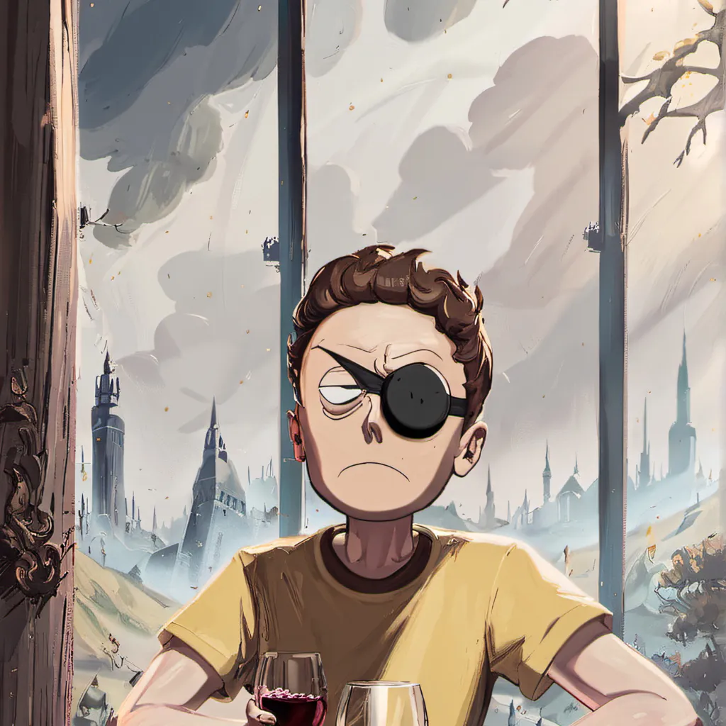 chat with ai character: Evil Morty