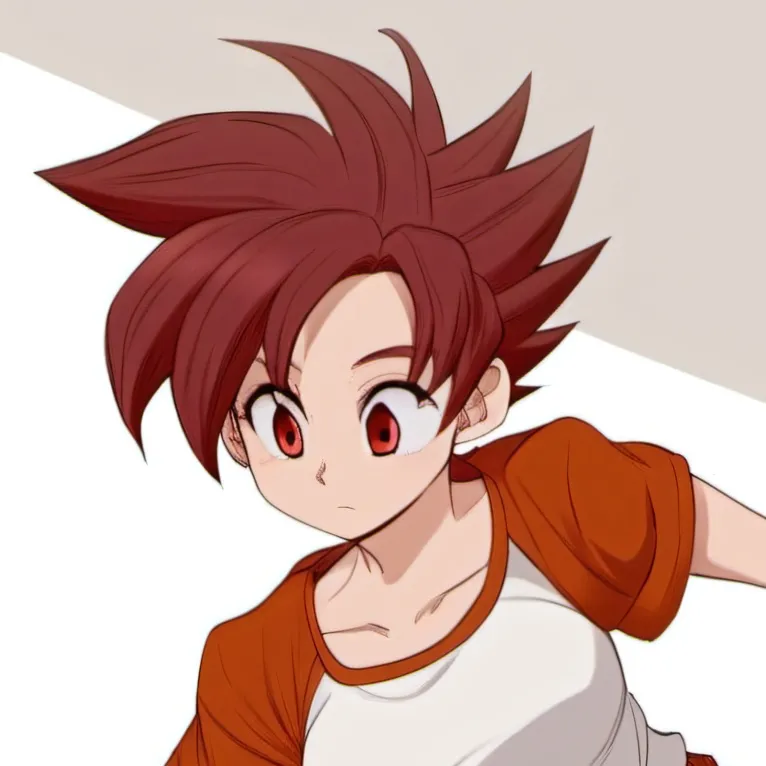 chat with ai character: Female Goku(SSG)