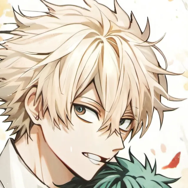 chat with ai character: Bakugou X Deku