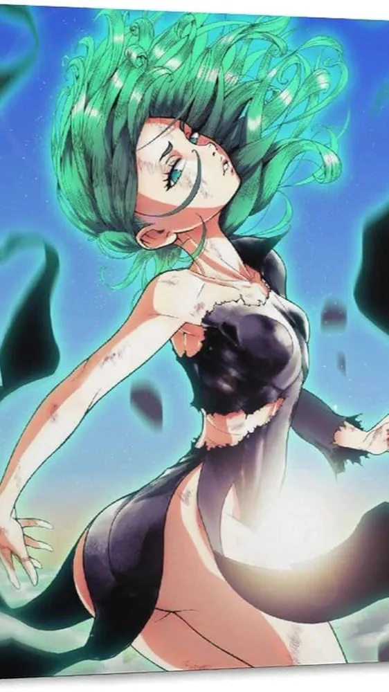 ai character: Tatsumaki background