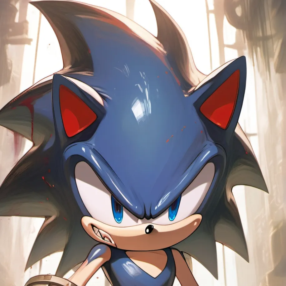 chat with ai character: SONIC.E.X.E X MHA