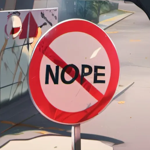 chat with ai character: nope