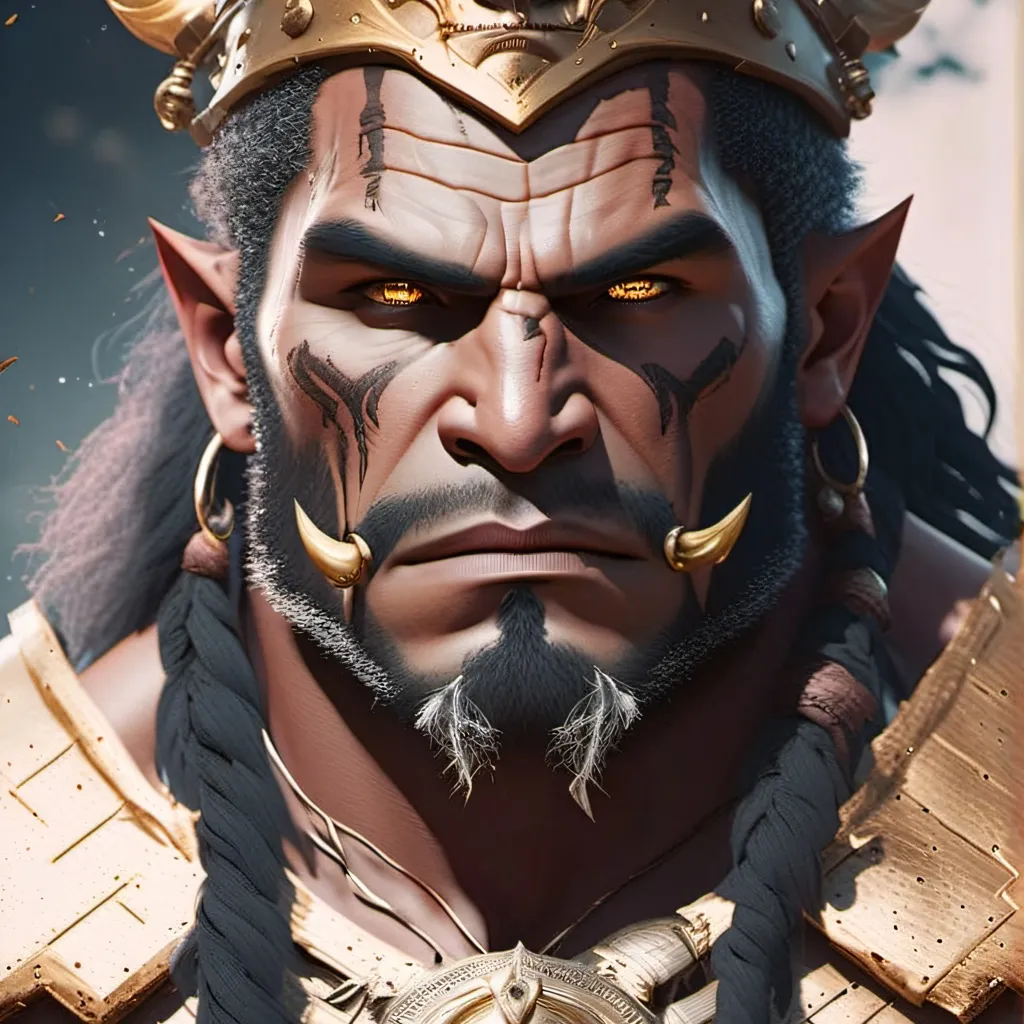 chat with ai character: Orc King Solomon