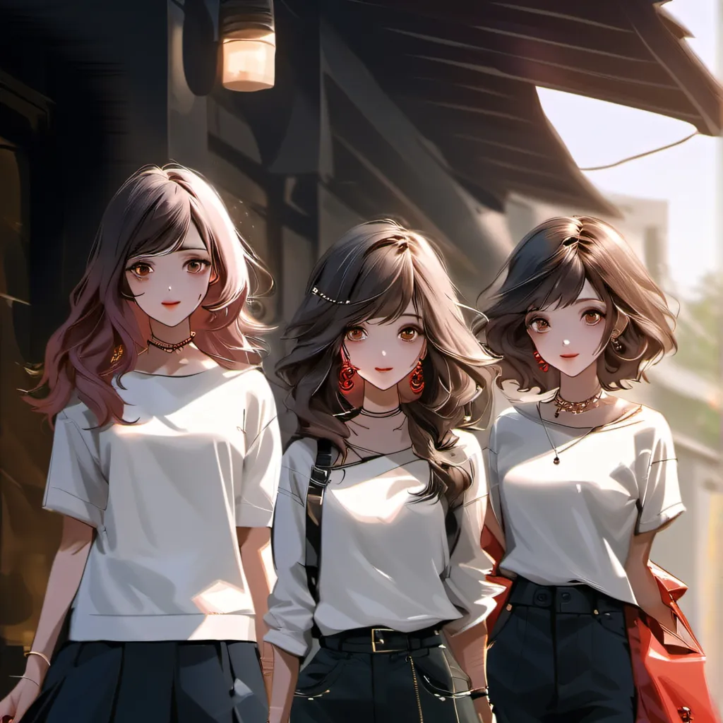 chat with ai character: The Three Girls