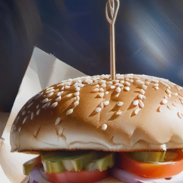 chat with ai character: burger
